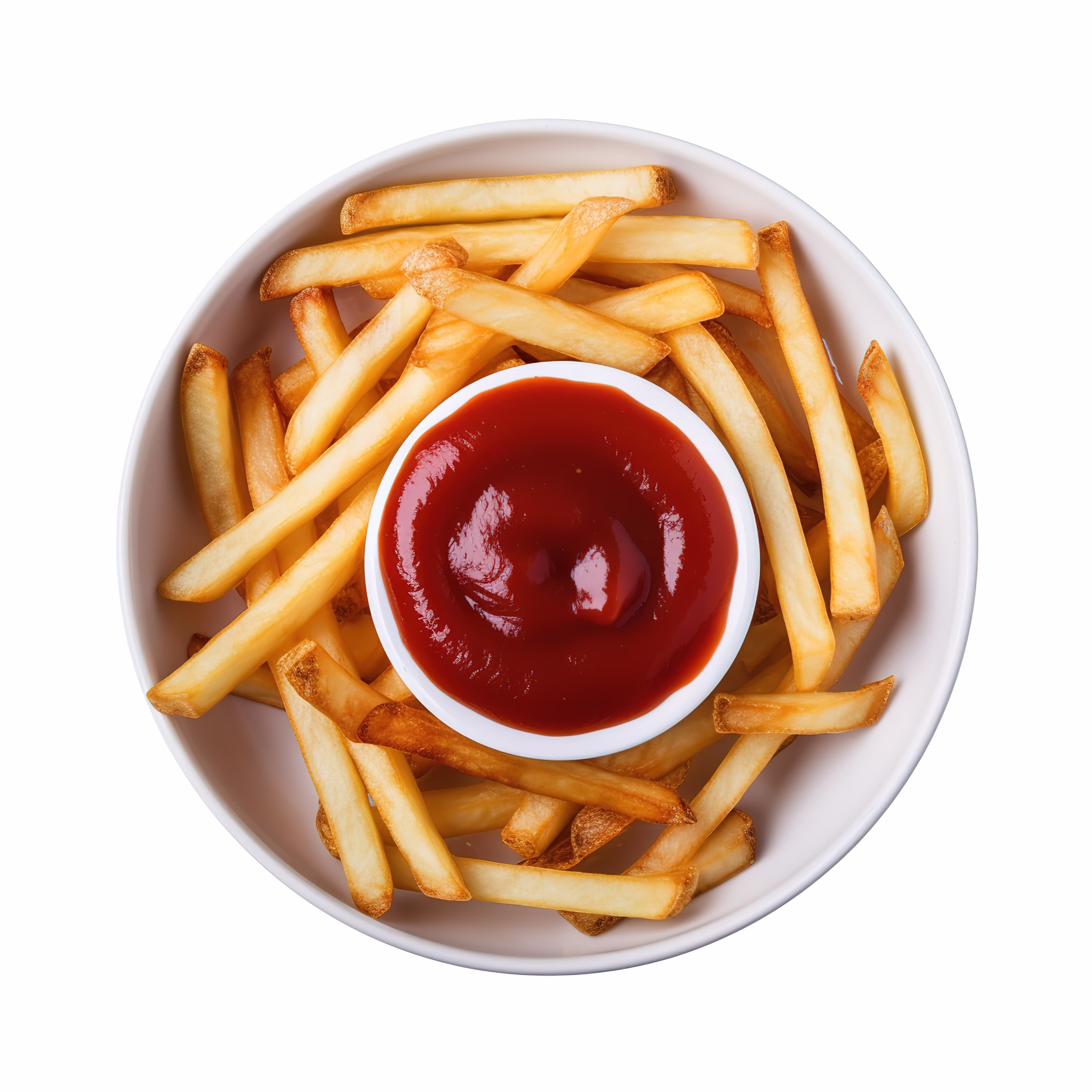 Pommes mit Ketchup aus dem Kinder-Menü im Japengo Steakhouse Tübingen